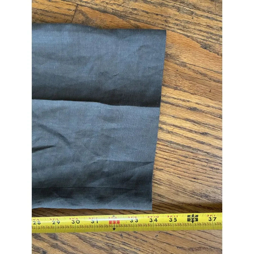 John Varvatos Gray 100% Linen Made in Italy Pants Trousers   Mens Size 58  US 38